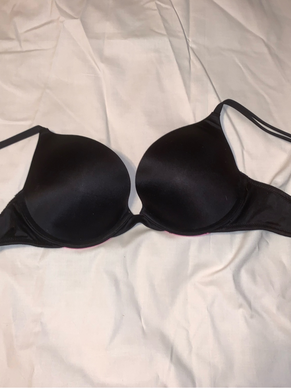 Victoria's Secret PINK Black Push-Up Bra